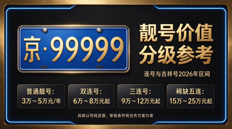 京牌业务办理场景图